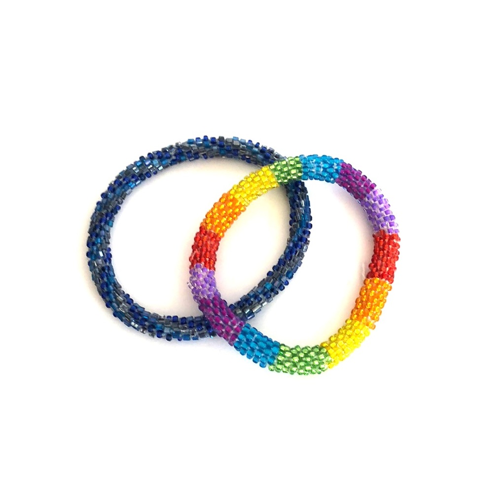 Handmade beaded bracelets